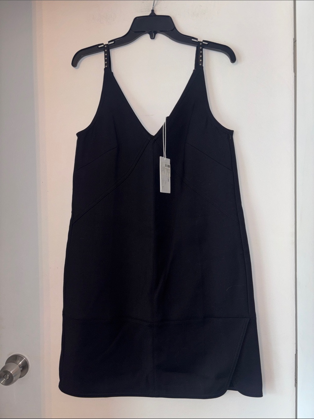 NWT Helmut Lang Black Mini Dress
